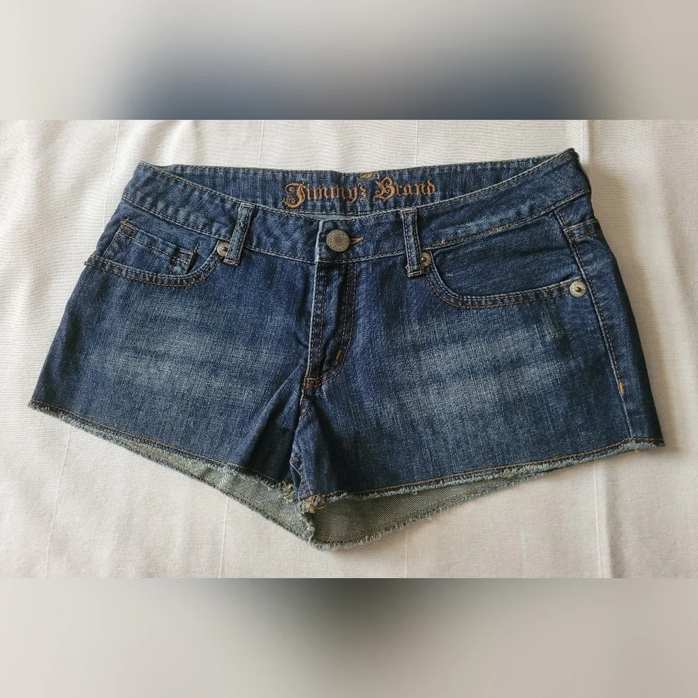 Jimmy Brand Sz 8 Y2K Short Shorts - Picture 2 of 7